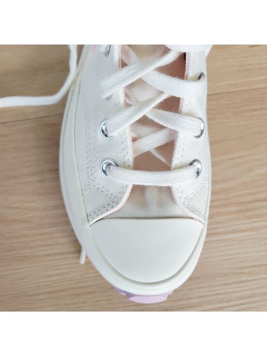 ⭐Converse Run Star Hike Hi 5.5 Men Shoes Beige Purple Sneakers Self Care A08217C